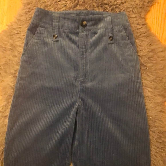 Zara High-Waist Wide-Leg Velveteen Corduroys - Picture 6 of 9